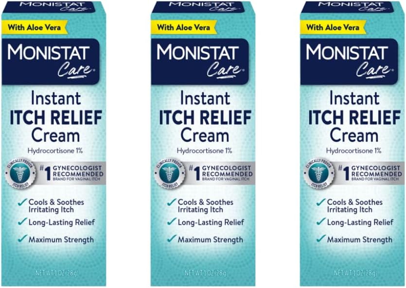 Monistat Care Instant Itch Relief Cream Max Strength 