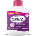 MiraLAX poudre laxative, doux soulagement de la constipation pour les adultes, adoucisseur de tabouret avec PEG 3350, non stimulant laxatif, sans effets secondaires nuisibles, laxatif osmotique, 45 doses