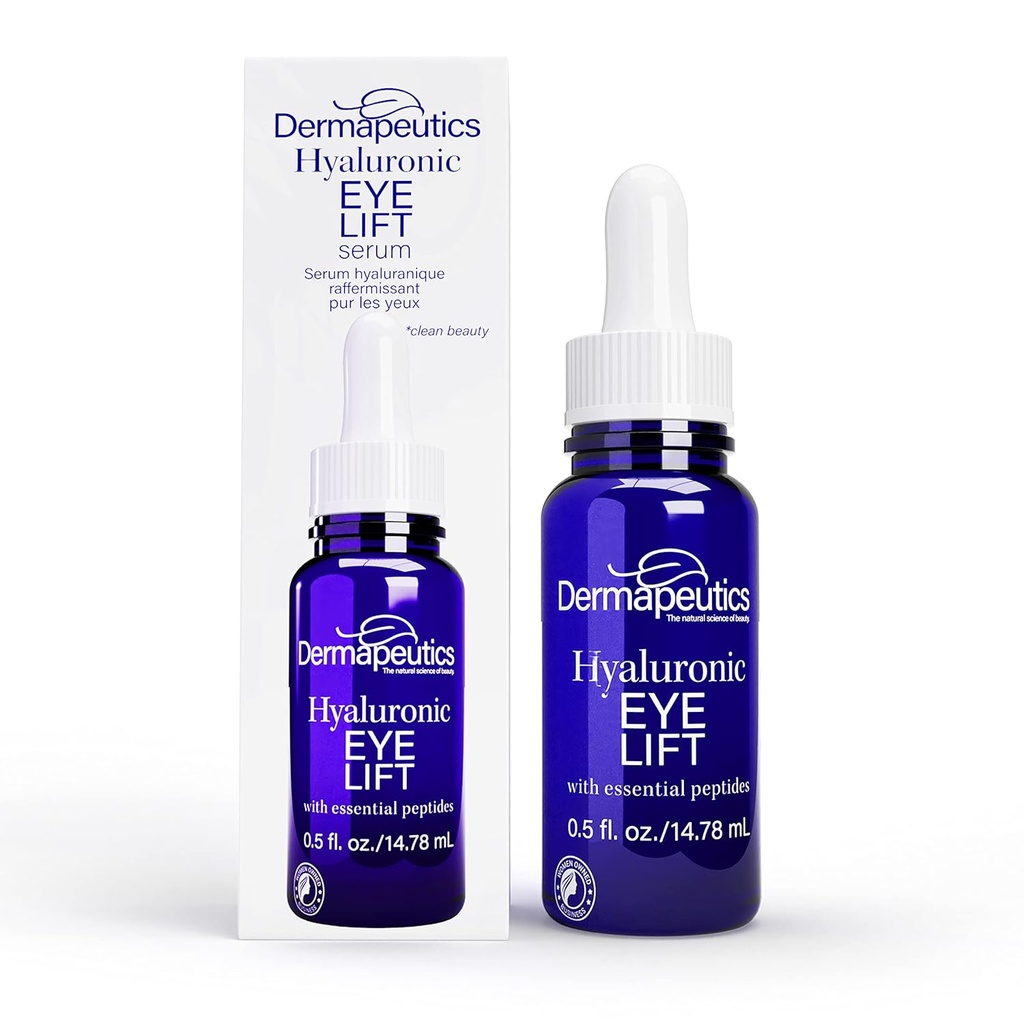Dermapeutics Hyaluronic Acid Serum for Eyes, 0,5 oz 