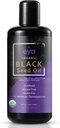 Eya Vitaminen, Organische Egyptische zwarte komijnzaadolie (Nigella sativa), Cold-Pressed, helpt bij het ondersteunen van gezonde darm voor spijsvertering en immuunsysteem, Veganistisch (200ml)