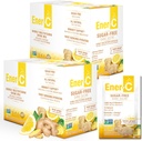 Ener-C Suikervrije Energie Citroen Gember Multivitamine Drink Mix Vitamine C 1000mg & Elektrolyten - Natuurlijke Immuniteit Ondersteuning met echte vruchtensap poeders - Niet-GMO Veganistisch & Glutenvrij - 60 Tel.