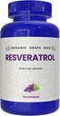 100% Pure Organic Beneficial Resveratrol, 120 Capsules, Antioxidants & Trans-Resveratrol, Promoot Anti-Aging, Cardiovasculaire Ondersteuning, Immuun Boost, Geestelijke Duidelijkheid