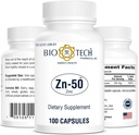 BioTech Pharmacal - Zn-50-100 Telling