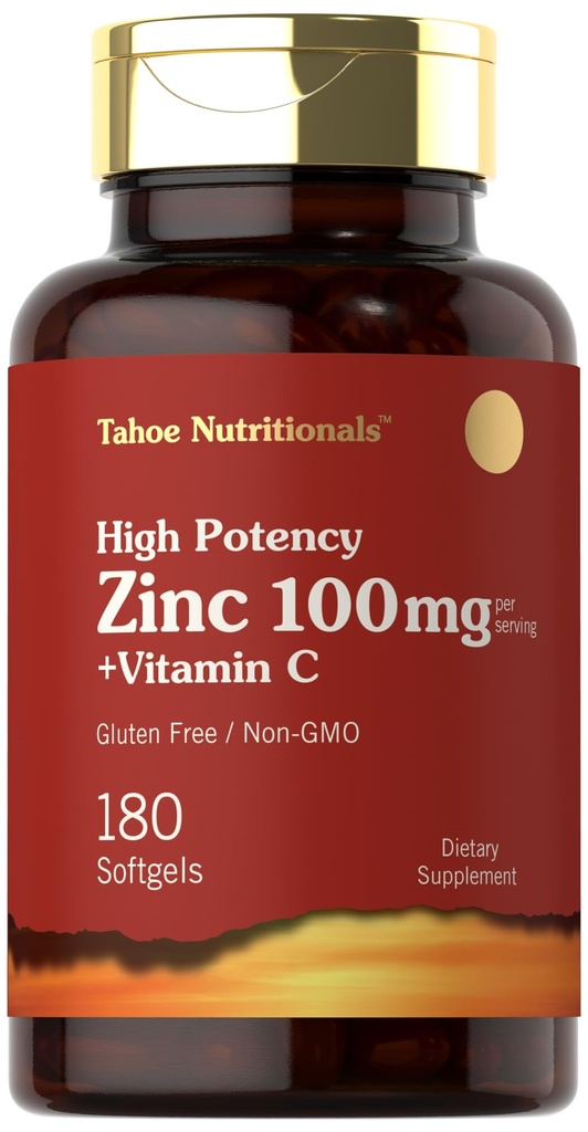 Carlyle Zink Supplement 100mg met vitamine C 