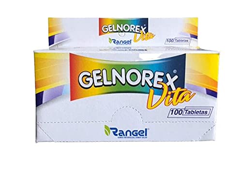 Gelnorex Vita Adultes Supplément de vitamine B 100 Comprimés,100 Nombre (paquet de 1)
