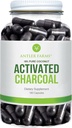 Antler Farms - 100% Pure Kokosnoot geactiveerd Charcoal, 180 Capsules 260mg - Wild Geoogst, Virgin Coconut Shell, USP Food Grade, stoom geactiveerd, Ultra Fine