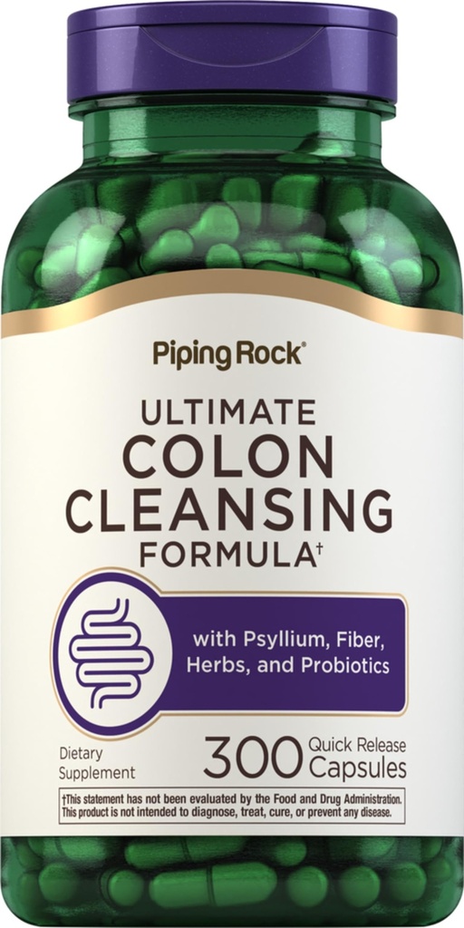 Piping Rock Colon Reinigen pillen 