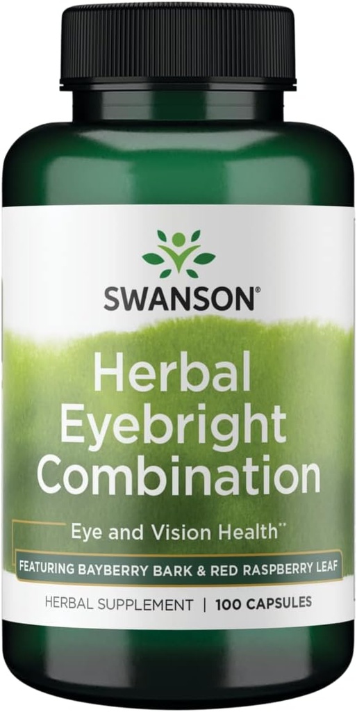 Swanson Herbal Eyebright Combinatie 100 Cap
