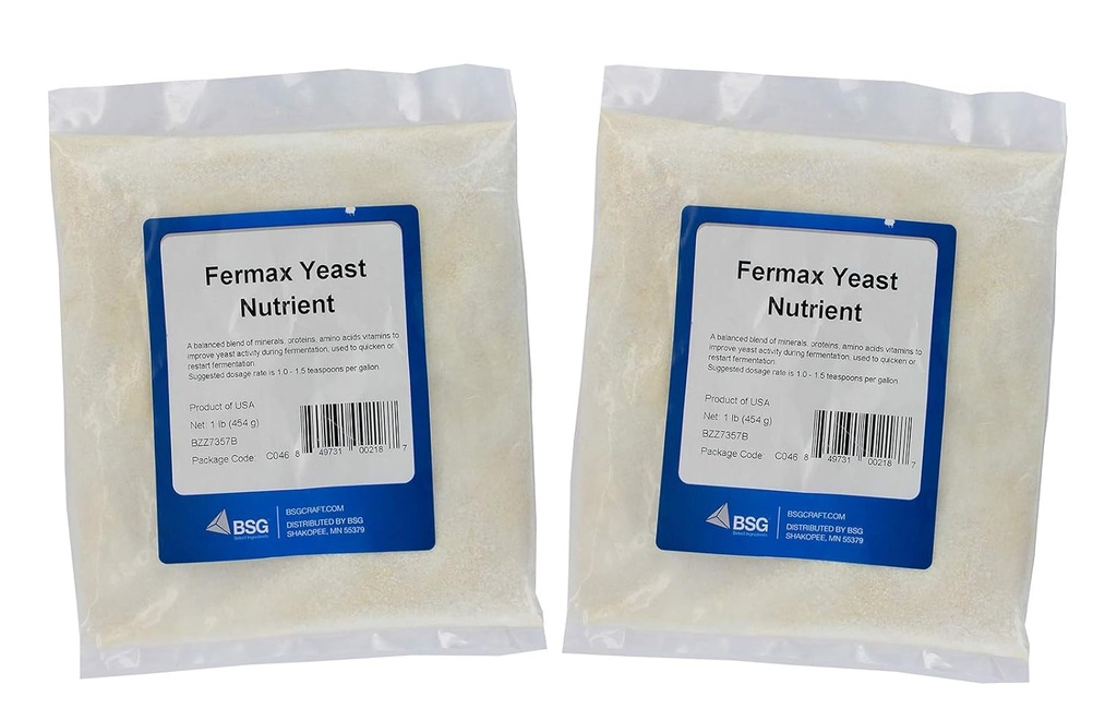 Fermax Gist Nutriënt, 1lb (Тwo Рack)