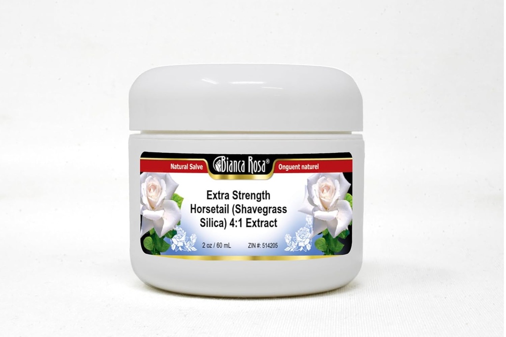 Extra sterkte Horsetail (Shavegrass Silica) 4:1 Extract - Salve Zalf (2 oz, ZIN: 514205)