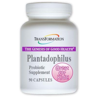 Transformation Genesis of Good Health Enzymes Plantadophilus Natural Plant-Based Probiotics Supplement, praticien recommandé, non-OGM, pour la santé digestive, Immune Support, Gut Balance, 90