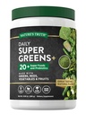 Nature's Truth Super Greens Superfood Poudre Supplément de fruits et légumes Mélange de jus et de smoothie