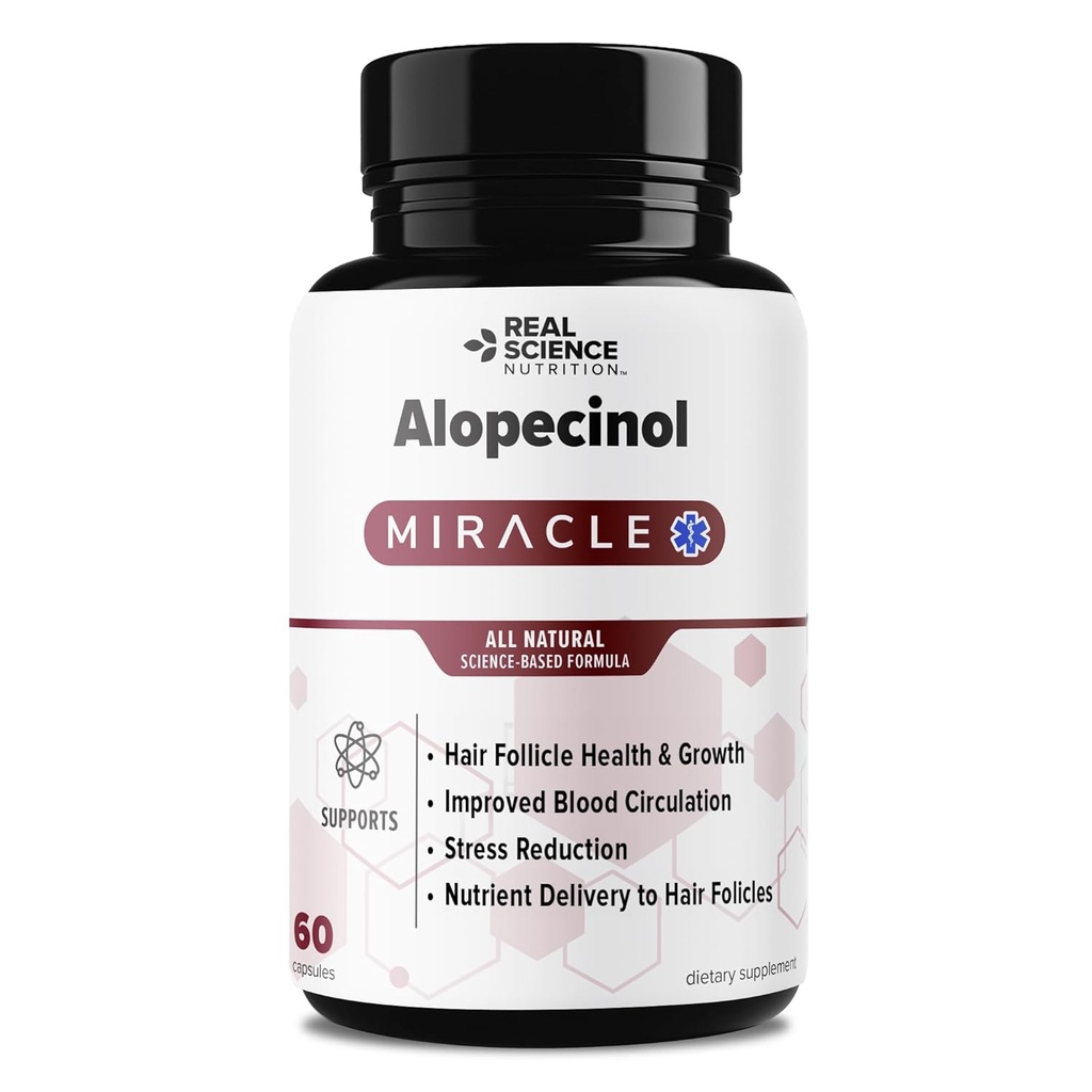 biedt Alopecinol Miracle - alle natuurlijke alopecia supplement - kan bieden langdurige verlichting voor het uitdunnen van haar, scalp irriteren, en haarverlies