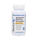 Serra-RX 260 000 SU Serrapeptase -Enzyme protéolytique systémique résistant aux acides, non-OGM, sans gluten, végétalien, soutient le sinus, la santé immunitaire et pulmonaire, 60 gélules