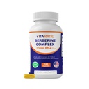 Berbérine vitamatique avec cannelle Ceylan, 1500mg, 240 Capsules végétariennes, non OGM, sans gluten