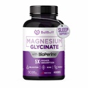 Magnesium Glycinate 400mg - 5X Hogere Absorptie - Ondersteuning Stress Relief, Slaap, Bone Health - 100% Chelated - Pure Magnesium Supplement - 90 Veggie Capsules