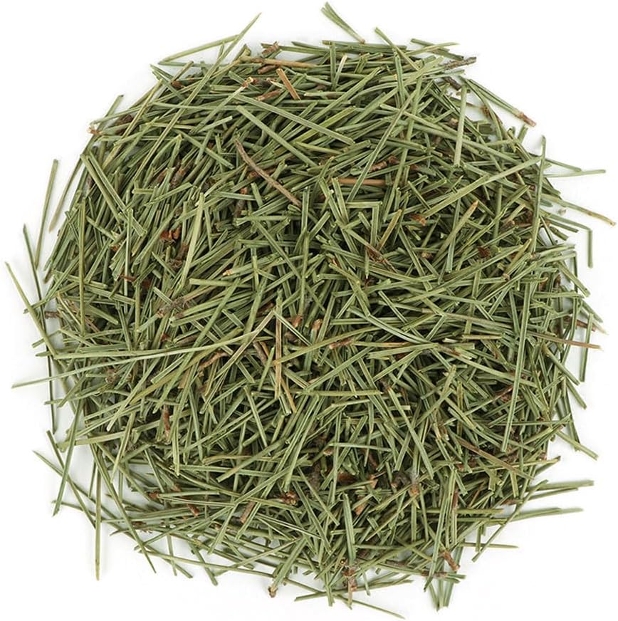 Poudre organique d'extrait d'aiguille de pin coréen pur naturel-7.05 Ounce (200g)/contenant de la suramine, des bioflavonoïdes, des antioxydants, de l'acide shikimique, du phytoncide