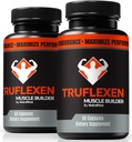 NutraRize (2 Pack) Truflexen Pillen, Tru Flexen Muscle Builder, Natuurlijke supplement ter ondersteuning van de algehele welzijn, Premium Performance Capsules, Officiële True Flexen Reviews (120 Capsules)