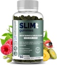 SLIMt gewichtsverlies & eetlust controle Gummies, Thermogene Metabolisme Booster, helpt met gewichtsverlies voor vrouwen & mannen, natuurlijke energie Booster, 60 Tellingen - Wellnesspath Rx en Health Solutions