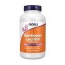 NOW Supplementen, Zonnebloemlecitijn 1200 mg met Fosfatidyl Choline, 200 Softgels