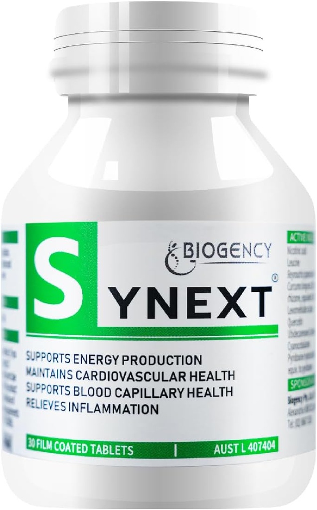 Synext NMN Supplement Alternatief - 4 Pack NAD+ Supplement met liposomaal Nicotinamide Ribosid Resveratrol Quercetine - Hoge zuiverheid NAD supplement voor anti-aging, energie, focus 30 Tabs