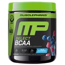 MusclePharm Essentials BCAA Powder, Pre & Post Workout Recovery Drink, Ondersteunt Muscle Recovery & Energy Production, Essentiële Aminozuren Supplement, 30 Servers, Blue Raspberry Flavor