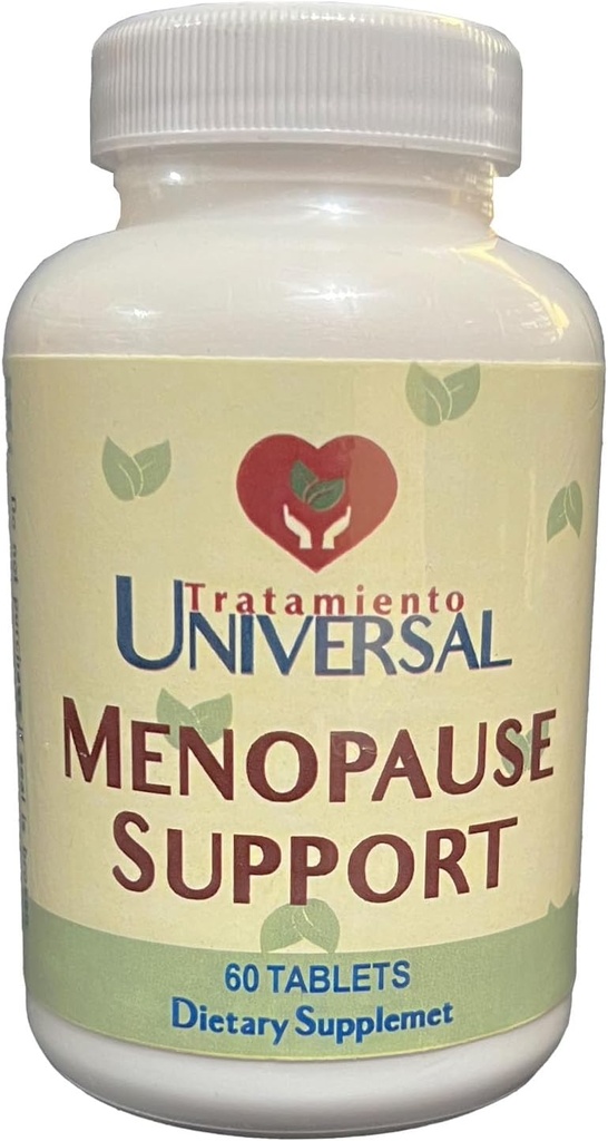 Menopauze Ondersteuning 90 tabletten Vermindert hete flitsen, Aids Slaap, Strijdt Mood Swings 