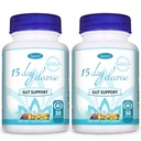 15 Day Cleanse Gut Support 2 Pack de Colon Broom, Supplément Detox avec Senna, Cascara Sagrada & Psyllium Husk, pour hommes et femmes
