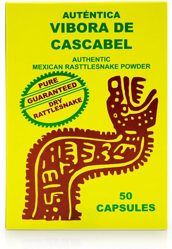 Generieke Vibora de Cascabel Capsules Orale behandeling Huidverzorging Pumples & Acne 50 capsules