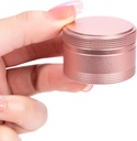 Kleine metalen pil Box pil container - waterdichte reis pil geval voor Purse Pocket, draagbare Single Ronde Medecine Organisator dagelijkse vitamine medicatie pil houder Roze