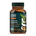 Gaia Kruiden Kurkuma Extra sterkte - Ondersteunt Occasional Ongemak van Normal Wear & Tear* - met Kurkuma Curcumin & Black Pepper - 60 Vegan Liquid Phyto-Capsules (Up to 60-Day Supply)