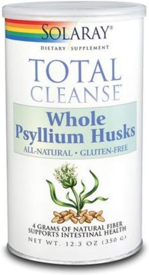 SOLARAY Psyllium Musque, poudre, non aromatisé (Can)