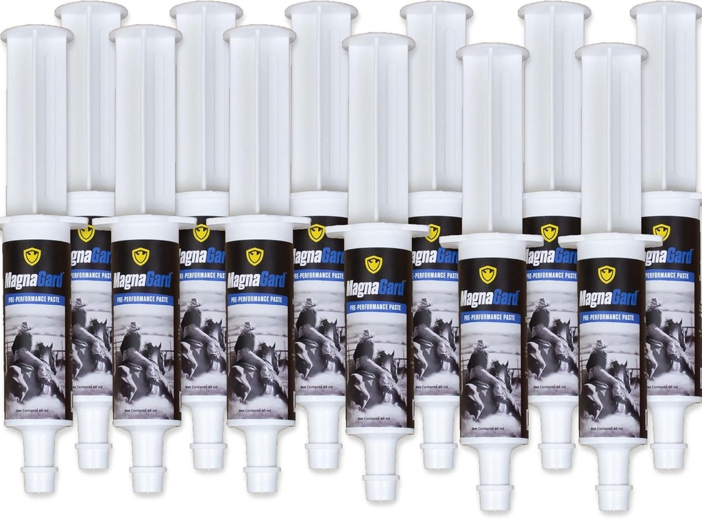 Pâte calmante pré-performance pour chevaux - Tout le soutien gastrique naturel par Eagle Equine (12 Pack)