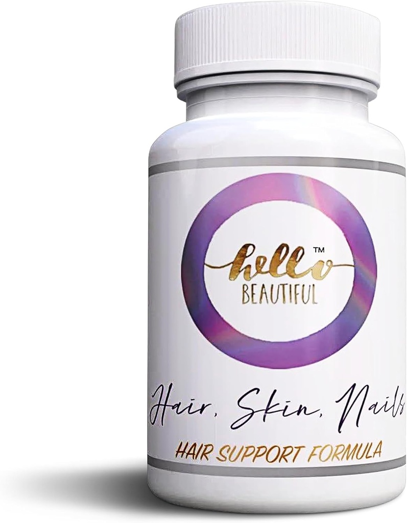 Hello Mooie Haar Huid en Nagels Vitaminen voor Vrouwen - Haargroei Vitaminen - Biotine Supplement voor Haarverlies - Nagelgroei Energie Vitaminen voor Vrouwen 