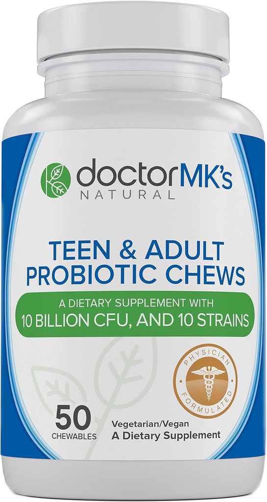 Tiener/volwassen Probiotica Kauwbaar door Doctor MK's®, Suikervrij