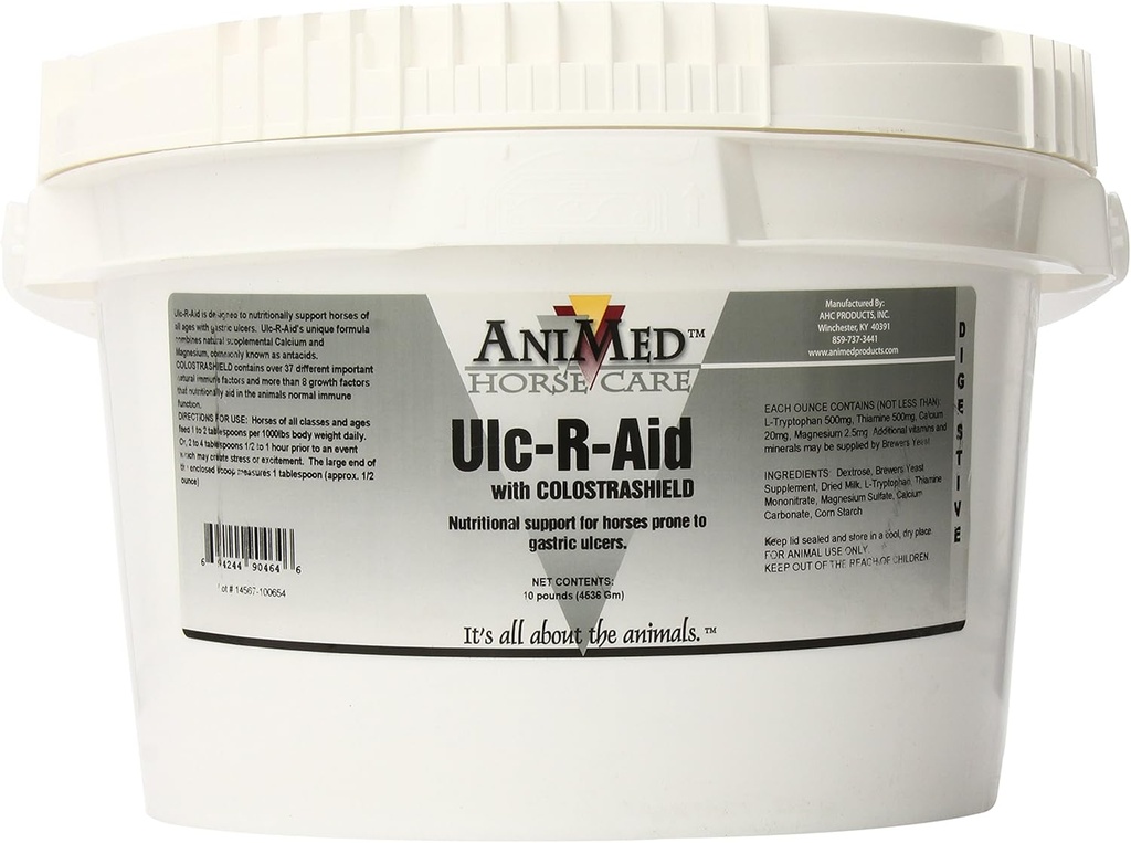 AniMed Ulc-R-Aid voedingssupplement voor paarden, 10-pond
