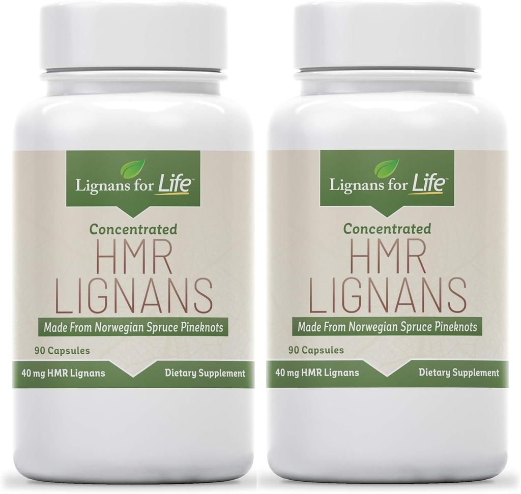 Lignans For Life HMR Lignans for Dogs, 40mg - 90 Capsules, Vitamine for Healthy Pet 
