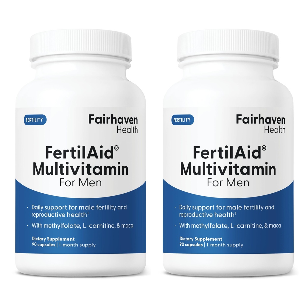 Fairhaven FertilAid santé pour les hommes suppléments de fertilité pour les hommes deux mois d'approvisionnement.