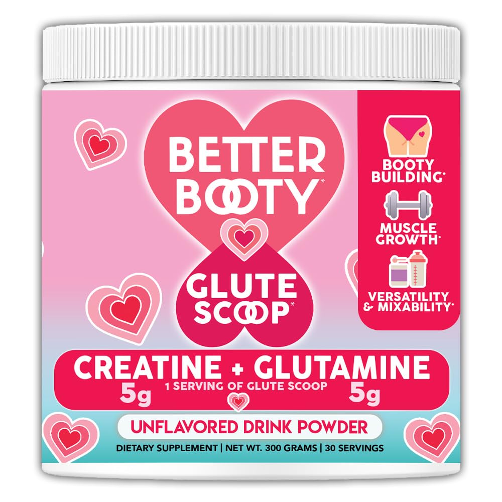Betere Booty Glute Scoop, Creatine voor vrouwen Creatine + L