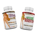 CURVIMORE Elite Complete Starter KIT Advanced Breast Enlargement, Butt Enhancement, Bust Enhancement, Booty Enhancement, Lip Plumpping & Skin Strightening Pills – Gros seins, hanches et glutens. 1 mois