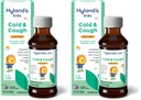 Hyland's Naturals Kids Cold & Cough, Daytime Grape Flavor Cough Syrup Medicine for Kids Ages 2+, Decongestant, Sore Throat & Allergie Relief, Natuurlijke behandeling voor algemene koude symptomen, 4 Fl Oz