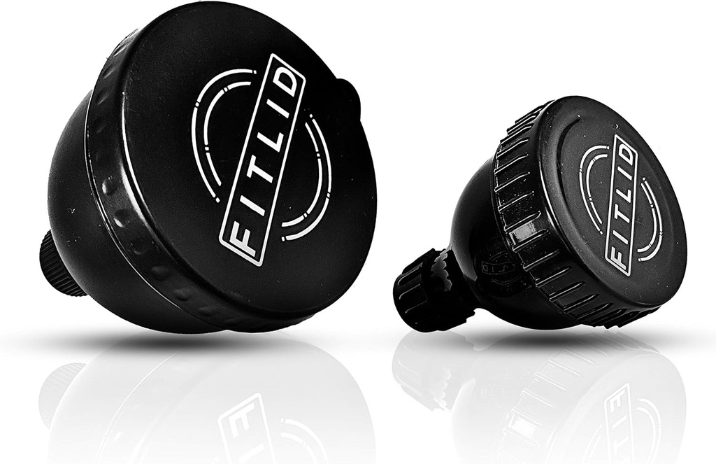 Small & Large 2-pack Portable Protein Supplement Funnels, geweldig voor pre-workout, BCAA's, en eiwitpoeder. Gemakkelijk & mess Gratis Container voor training, reizen, to-go, fitness, WOD.