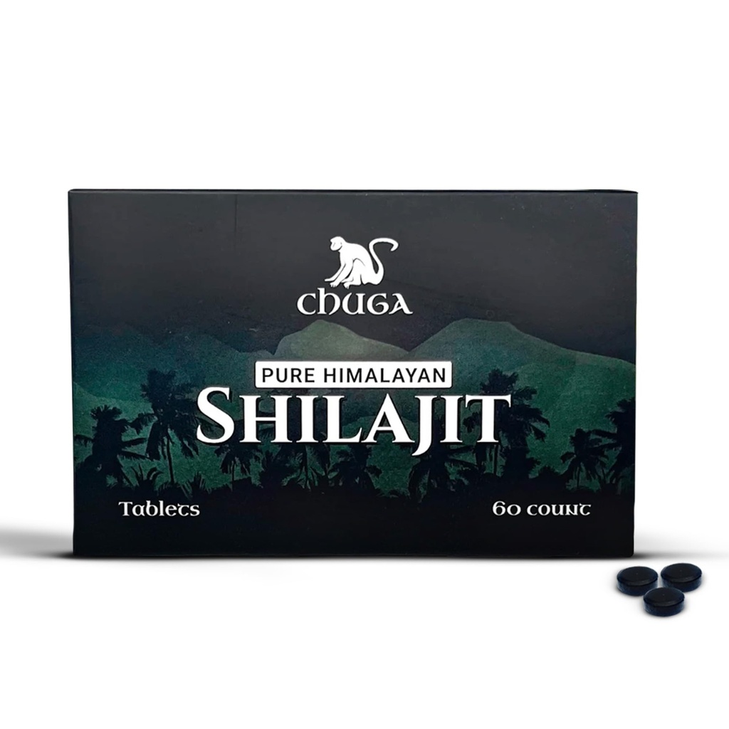 Chuga Pure Himalaya Shilajit tabletten voor mannen en vrouwen 