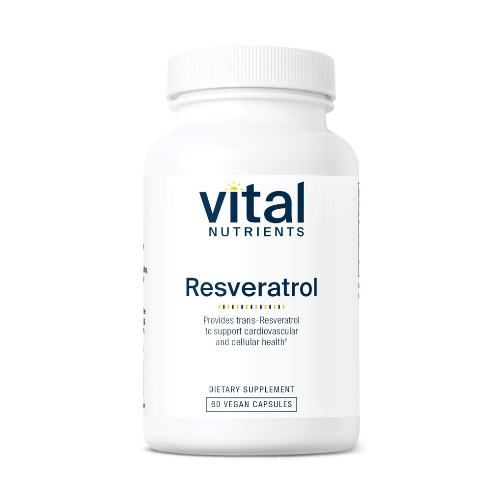 Vitale Nutriënten Resveratrol Ultra High Potency Antioxidant 