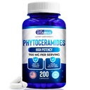 Wij houden van vitamines Phytoceramides 700mg - 200 Capsules Alle natuurlijke tarwevrij en plantaardige basis - Phytoceramide supplement - huidsupplement voor vrouwen - Ceramiden voor huidhydratatie, reparatie, verjonging