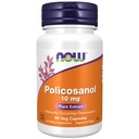 NOW Foods Supplements, Policosanol 10 mg, Blend of Long-Chain Fatty alcohols (LCFAs) Afgeleid van Sugar Cane, 90 Veg Capsules