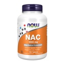 NOW Foods Supplements, NAC (N-Acetyl-Cysteine) 1.000 mg, Free Radicale Bescherming*, 120 tabletten
