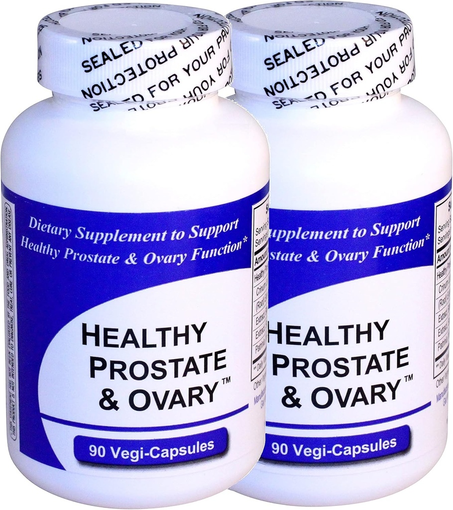 Prostate saine et ovaire (180 capsules) Mélange concentré de plantes