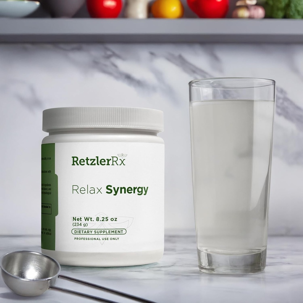 HormoneSynergy Relax Synergy - Plain Flavor - *NO MSG* - Bevat 2000 mg Inositol (als myo-inositol) - 75 mg Magnesium (als Di-Magnesium Malate) - GABA, Taurine, L-Theanine