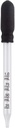 EZY DOSE Kids Straight-Tip Ear and Eye Medicine Dropper for Liquid & Medicine, 1ml capaciteit Gekalibreerd glas, rubber bol, leveren correcte dosis, helder, BPA vrij